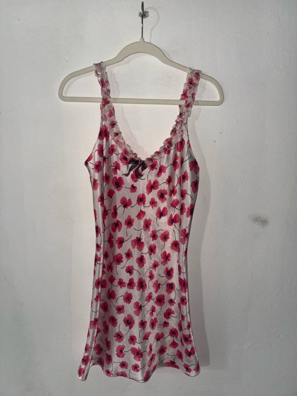 Oscar de la Renta Satin Slip Dress